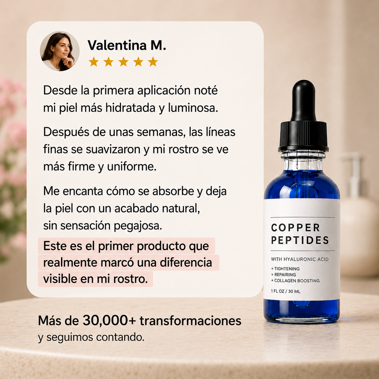 Peptidos Serum GHK-Cu