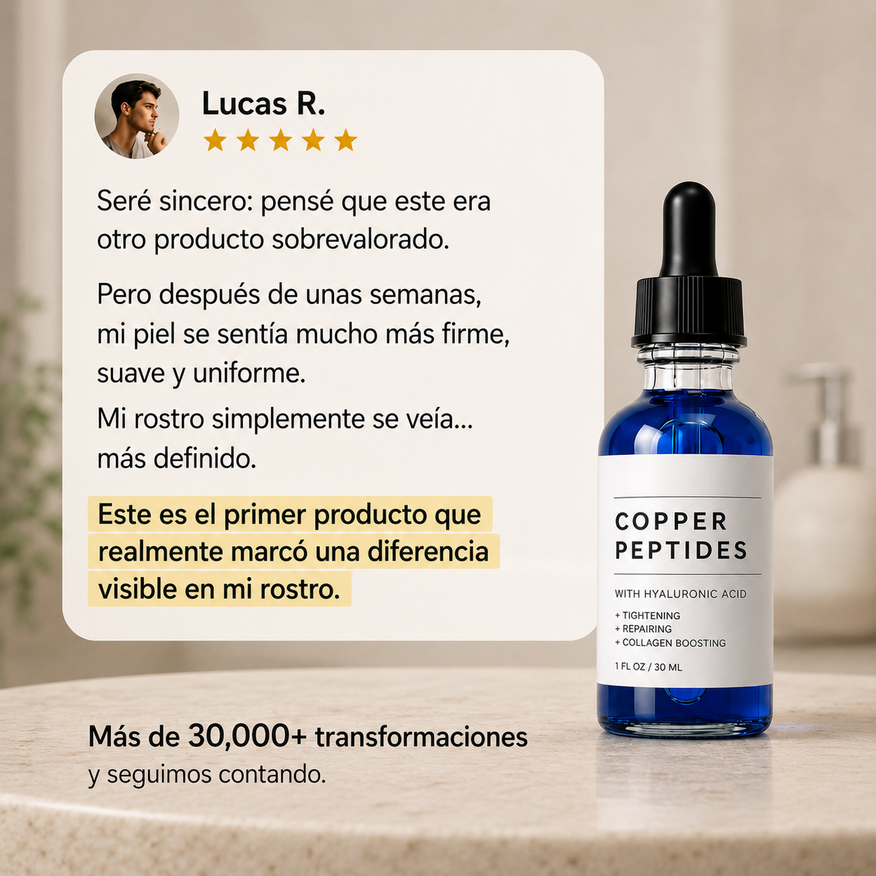 Peptidos Serum GHK-Cu