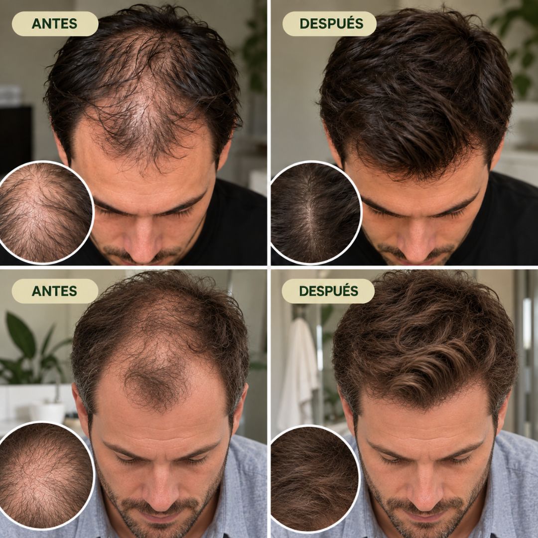 Tratamento com óleo natural para o crescimento do cabelo (edição limitada)