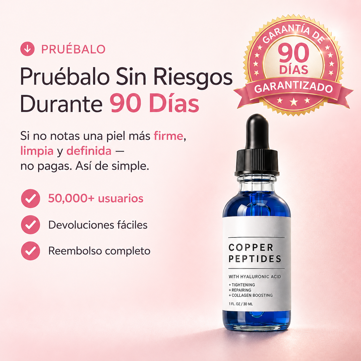 Peptidos Serum GHK-Cu