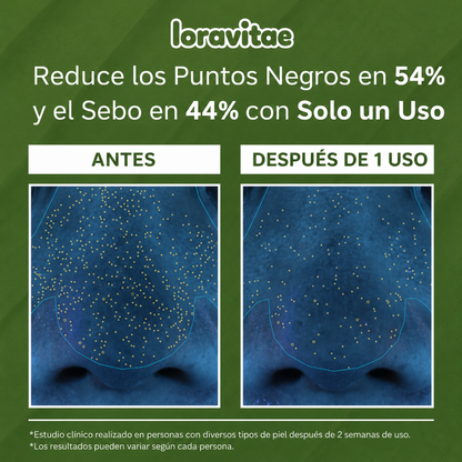 Mascarilla facial de burbujas profundas con albahaca sagrada